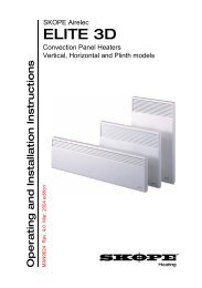 Elite Convection Panel Heater User Guide - Zip Plumbing Plus ...