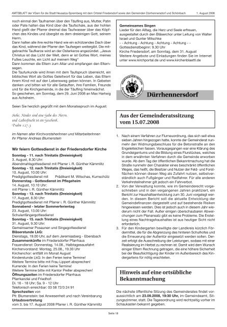 informiert - Neusalza-Spremberg