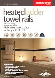 heatedladder towel rails