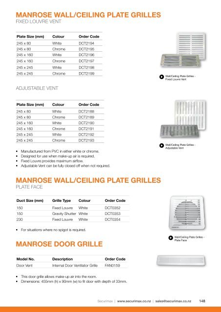 Ducting Catalogue - Plumbing Plus