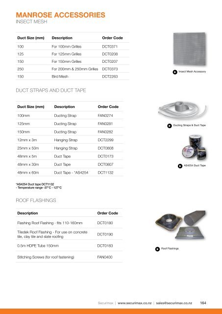 Ducting Catalogue - Plumbing Plus