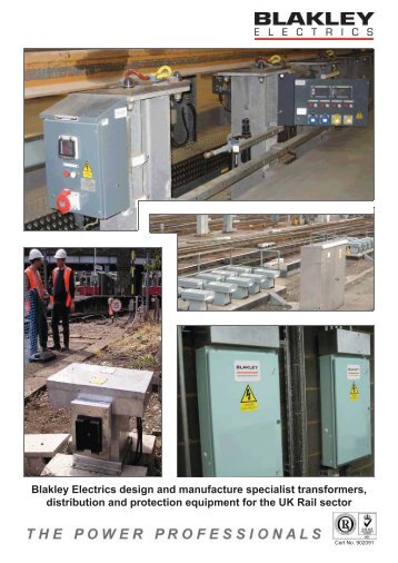 Download Rail Products Overview - Blakley Electrics