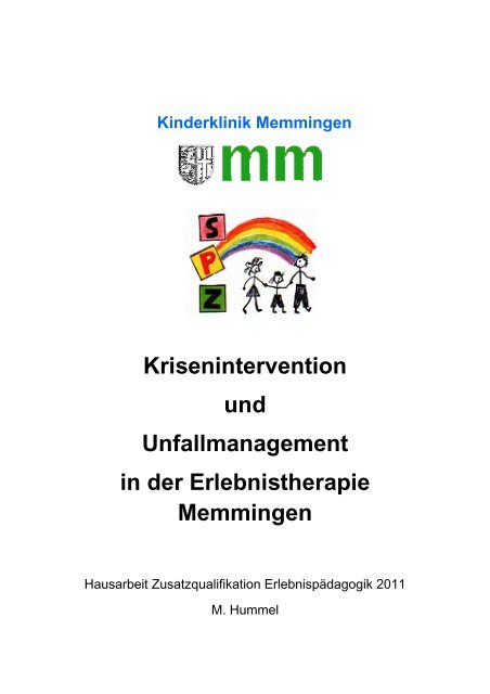 Kinderklinik Memmingen Krisenintervention und ... - Raphaelshaus