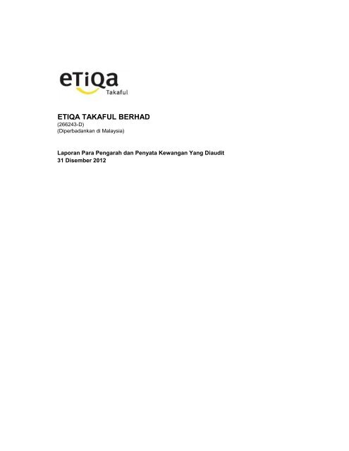 Etiqa Takaful Berhad