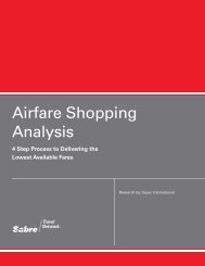 Airfare Shopping Analysis