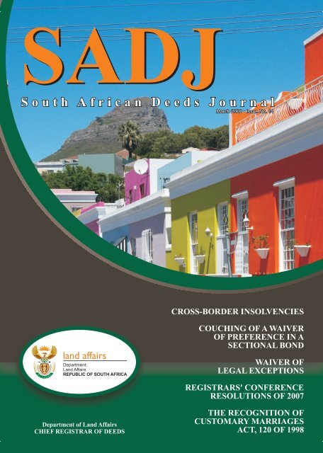 South African Deeds Journal