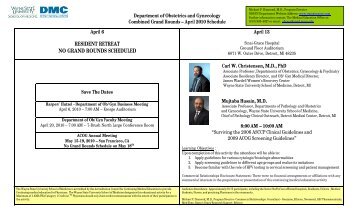 RESIDENT RETREAT NO GRAND ROUNDS SCHEDULED