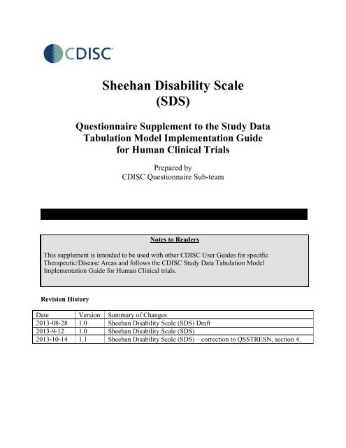 Sheehan Disability Scale (SDS)