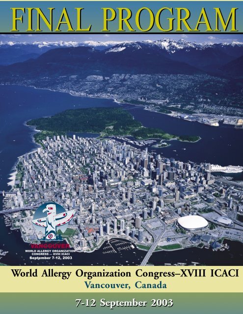 scientific program - World Allergy Organization