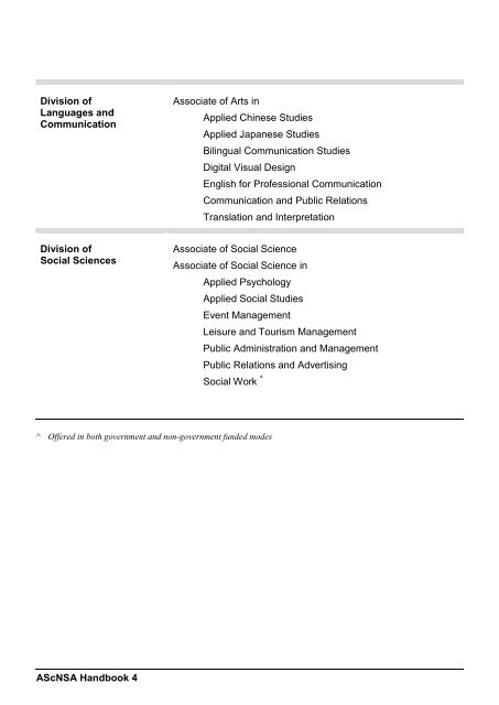 AScNSA Handbook 1 - Division of Applied Science and Technology ...