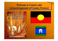 Acknowledgement of Country Protocol