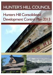 single document - Hunter's Hill Council - NSW Government