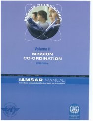DOC 9731 IAMSAR Manual Volume 2, Mission Co-ordination 2008 ...