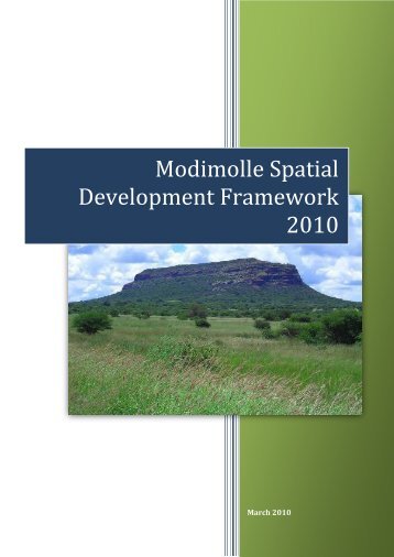 Modimolle Spatial Development Framework 2010