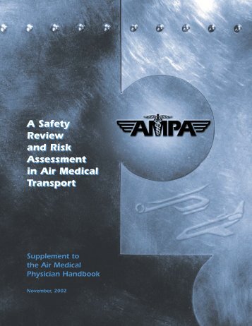 A Safety Review and Risk Assessment in Air Medical Transport