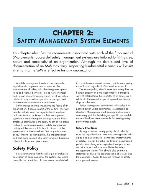 International Helicopter Safety Team Safety Management System Toolkit