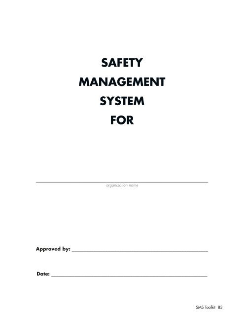 International Helicopter Safety Team Safety Management System Toolkit