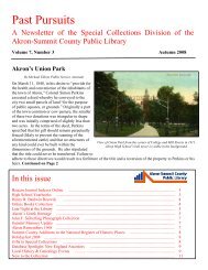 Akron's Union Park - Special Collections - Akron-Summit County ...