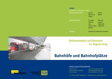 Bahnhöfe und Bahnhofplätze