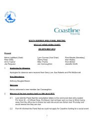 SKAP Minutes May 2012 - Coastline Housing