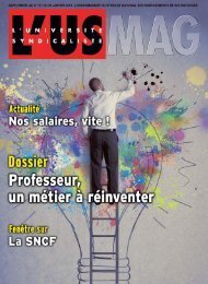 L'US Mag du 9 février 2013 (suplément au N° 727) - Snes