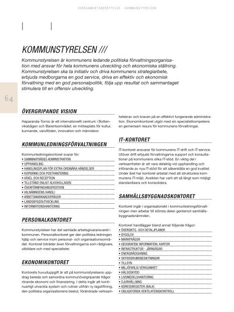 Ãrsredovisning Haparanda kommun 2008.pdf - Haparanda stad