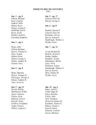 MODESTO BEE DEATH INDEX - Stanislaus County Library