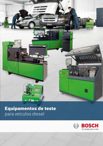 Equipamentos de teste para veículos diesel