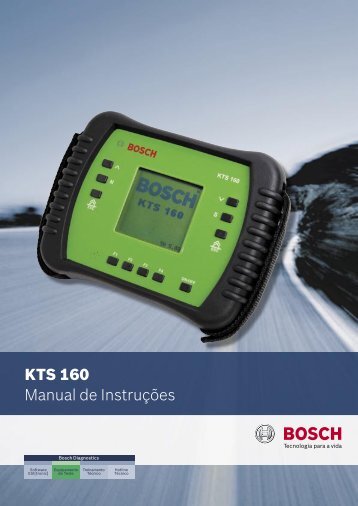 KTS 160 Manual de Instruções