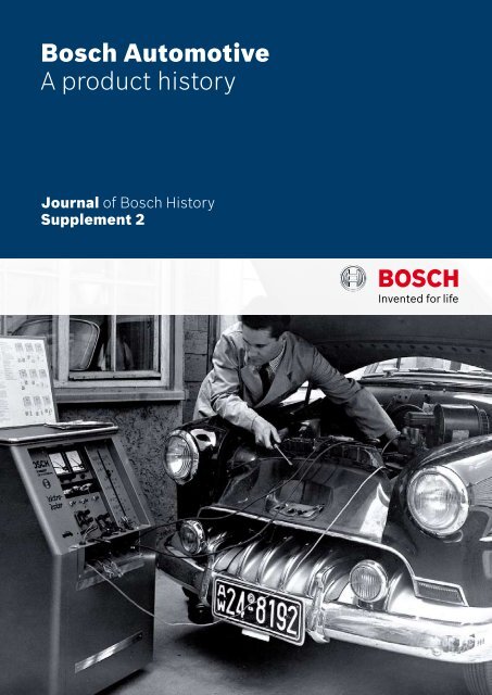 Bosch Automotive A product history