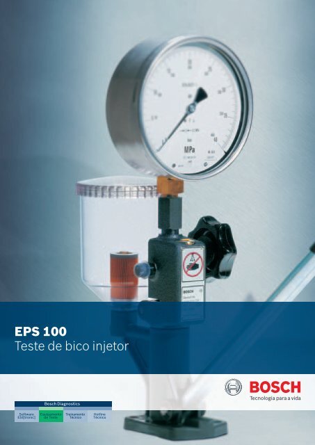 EPS 100 Teste de bico injetor