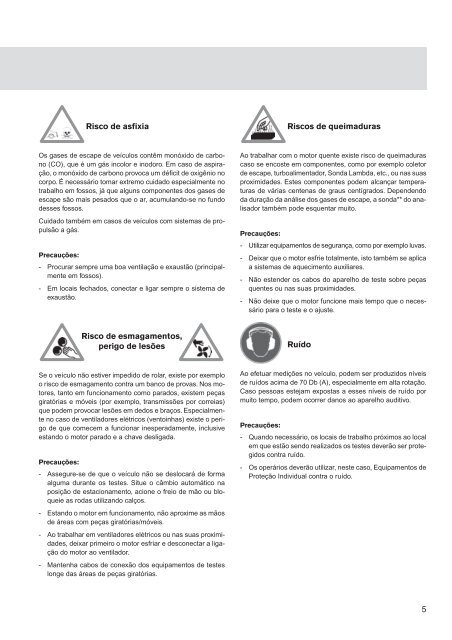 Analisador de Pressão/Vazão para Injeção Eletrônica ETT 202