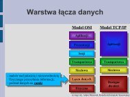 Warstwa łącza danych