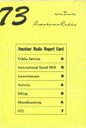 Amateur Radio Report Card