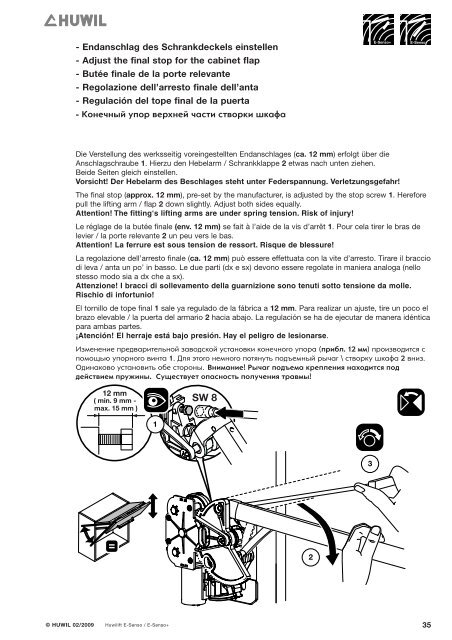 Huwilift E-Senso+