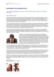 Download Newsletter PDF - Heidi M. Zöllig, Bruno L. Catellani