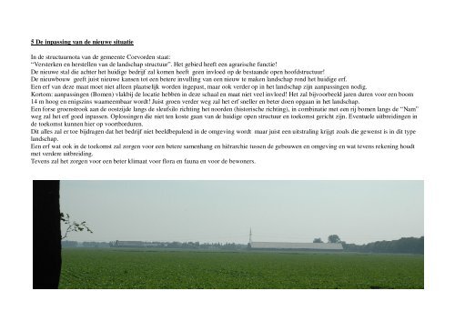 Landschappelijke inpassing nieuwbouw MTS Vroege te Dalen