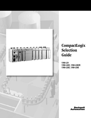 1769-SG001E-EN-P, CompactLogix Selection Guide
