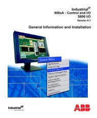 S800 I/O, General Information and Installation - from AoteWell