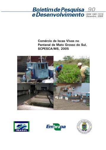 Comércio de Iscas Vivas no Pantanal de Mato Grosso do Sul ...
