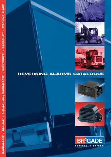 Reversing alarms catalogue - the Derwent Group