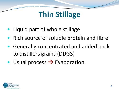 Schematic of DDGS Production