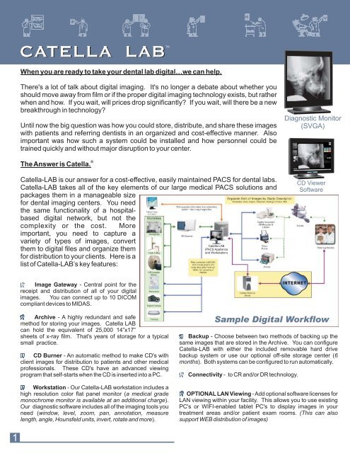 Catella LAB Literature - Docu... - American Medical Sales, Inc.