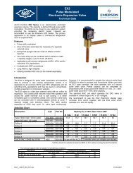 EX2 Pulse Modulated Electronic Expansion Valve