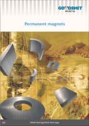 permanent magnets