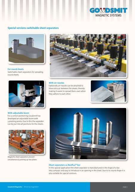 Download brochure (pdf) - Goudsmit Magnetics