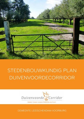 stedenbouwkundig plan DUIVENVOORDECORRIDOR