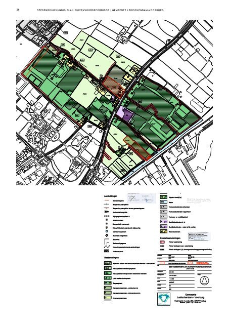 stedenbouwkundig plan DUIVENVOORDECORRIDOR