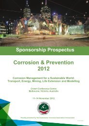 Corrosion & Prevention 2012