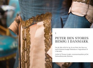 PETER DEN STORES BESØG I DANMARK